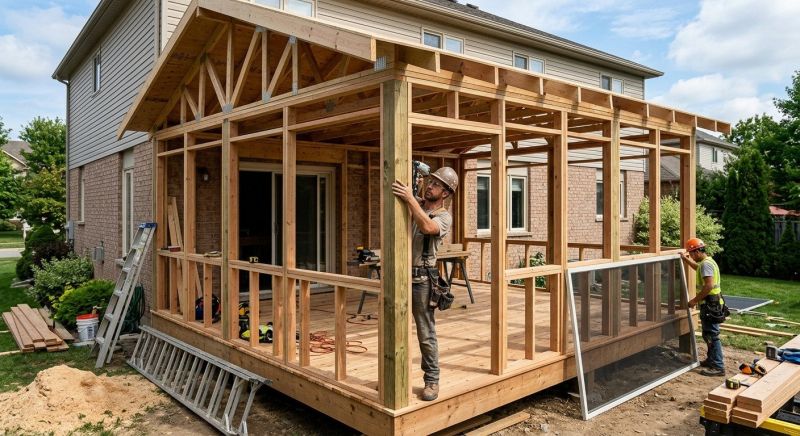 Deck Enclosure Construction in Seattle, WA