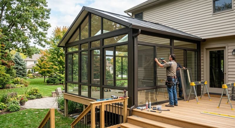 All Season Room Installation in Chattanooga, TN