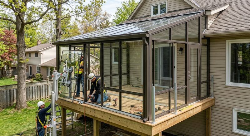 Deck Enclosure Construction in Arvada, CO