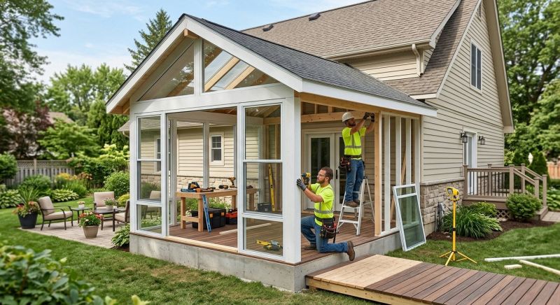Deck Enclosure Construction in Austin, TX