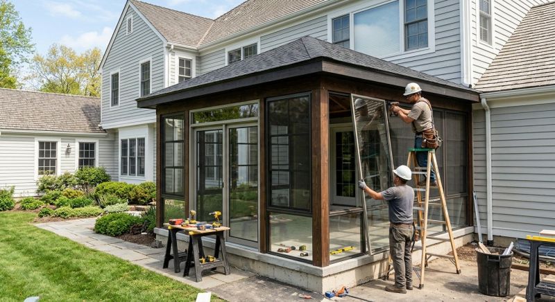 Enclosed Porch Construction in Cincinnati, OH