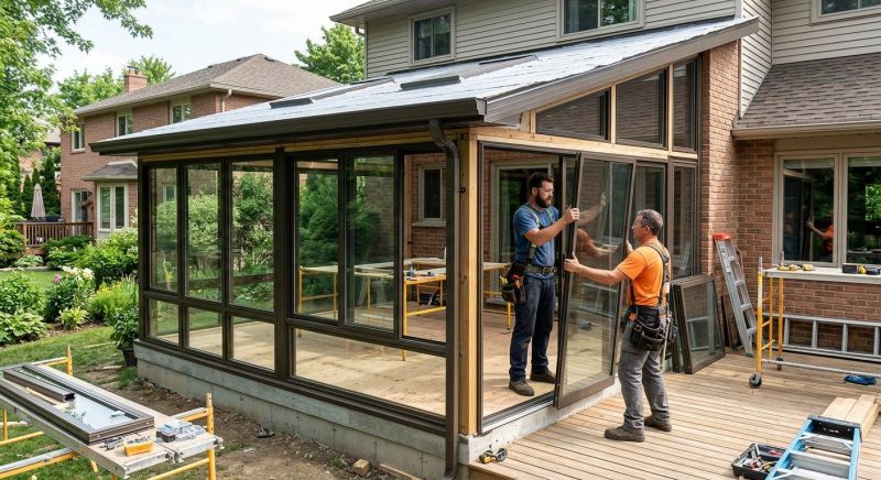 Lanai Enclosure Installation in Seattle, WA