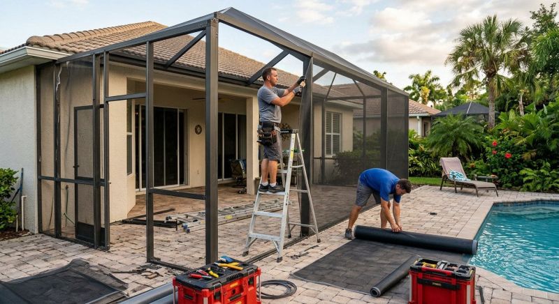 Lanai Repair in Asheville, NC
