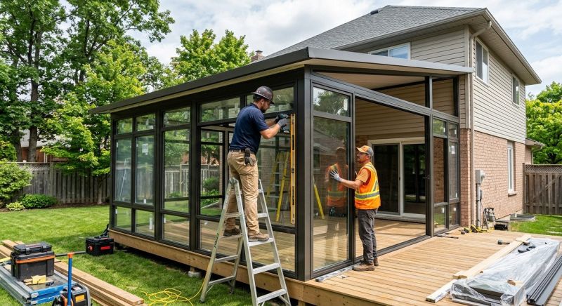 Morning Room Installation in Asheville, NC