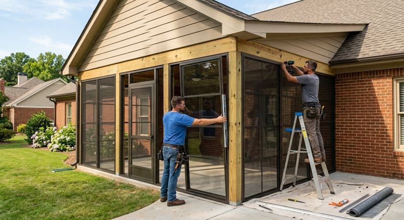 Screened In Porch Installation in Nashville, TN