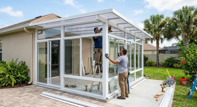 Solarium Installation in Asheville, NC
