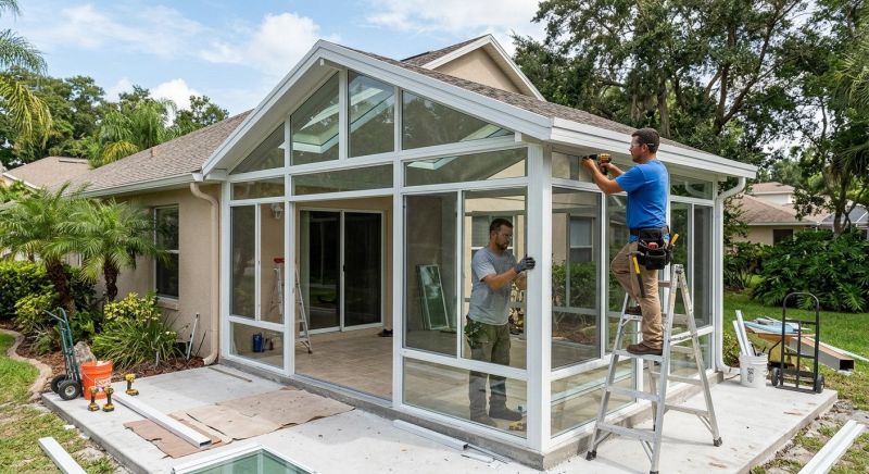 Sunroom Addition Construction in Nashville, TN