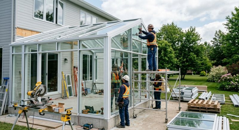 Sunroom Addition Construction in Seattle, WA