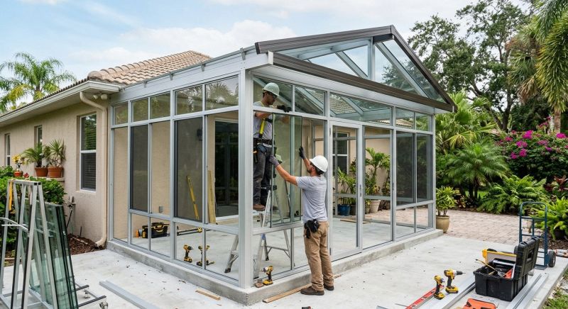 Sunroom Installation in Austin, TX