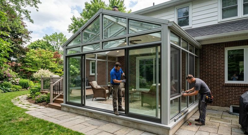 Three Season Room Installation in Nashville, TN
