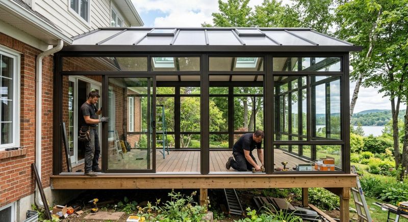 Three Season Room Installation in Boulder, CO